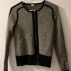 J crew wool cardigan